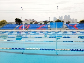 廣東省廣州市——一中露天游泳池 廣東省廣州市——一中露天游泳池